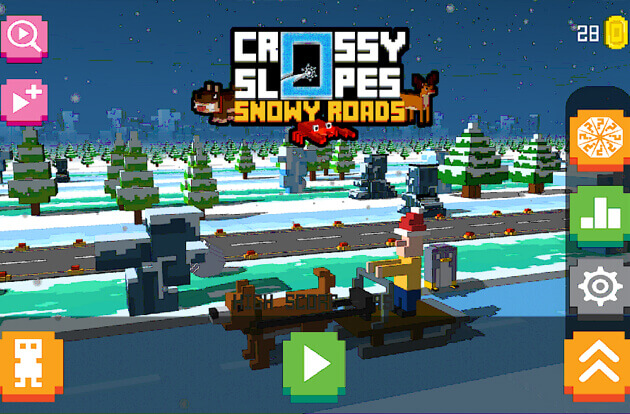 How Far Can You Go On Crossy Slopes & Snowy Roads