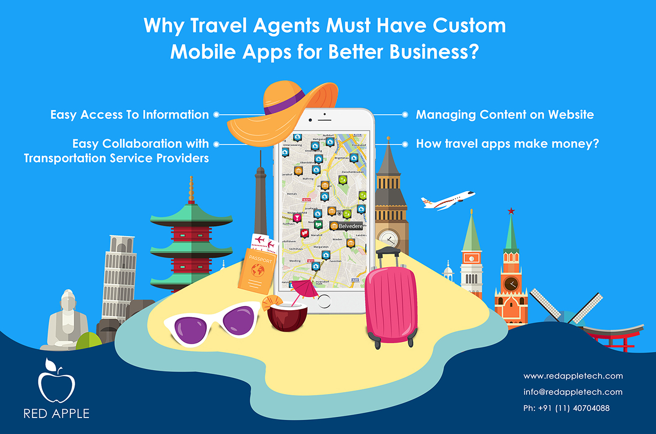 Why Travel Agents Must Have Custom Mobile Apps for Better Business