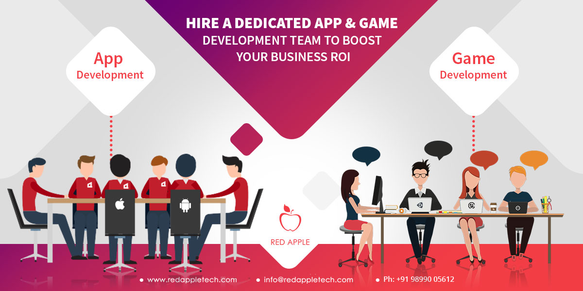 Hire a Dedicated App & Game Development Team to Boost your Business ROI