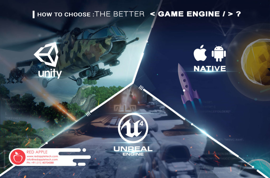 Unity, Unreal, Native : Choose Game Engine for Mobile Game
