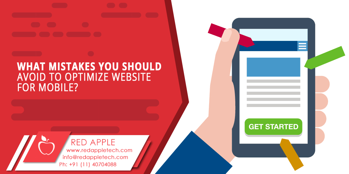 What Mistakes You Should Avoid to Optimize Website for Mobile