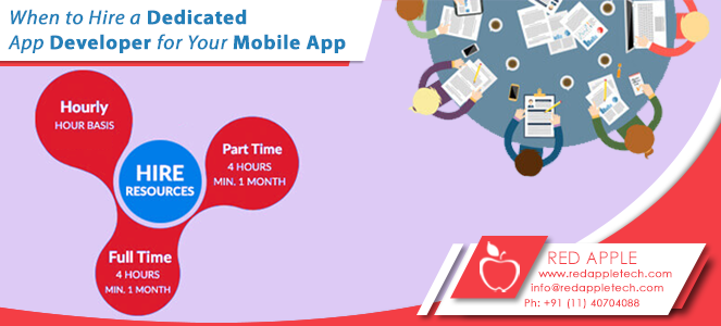 When to Hire a Dedicated App Developer for Your Mobile App