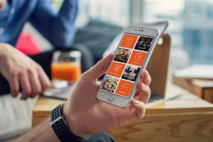 Event management mobile app UI