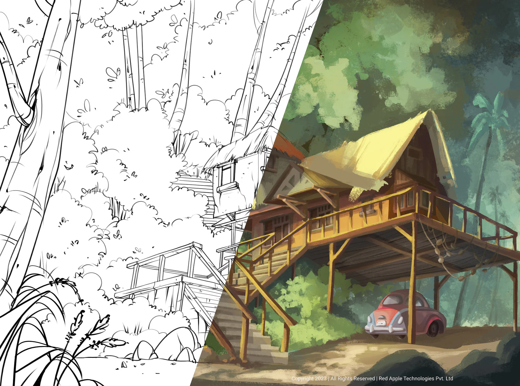 Environment concept art