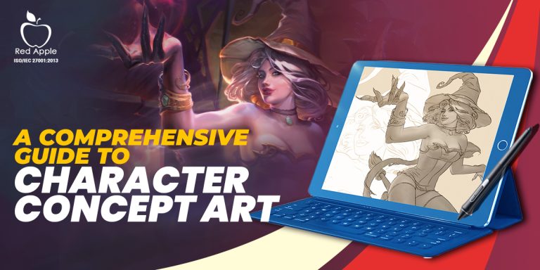 How Character Concept Art Works in Video Games?