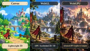 Canvas to WebGPU_ Fantasy Graphics Triptych