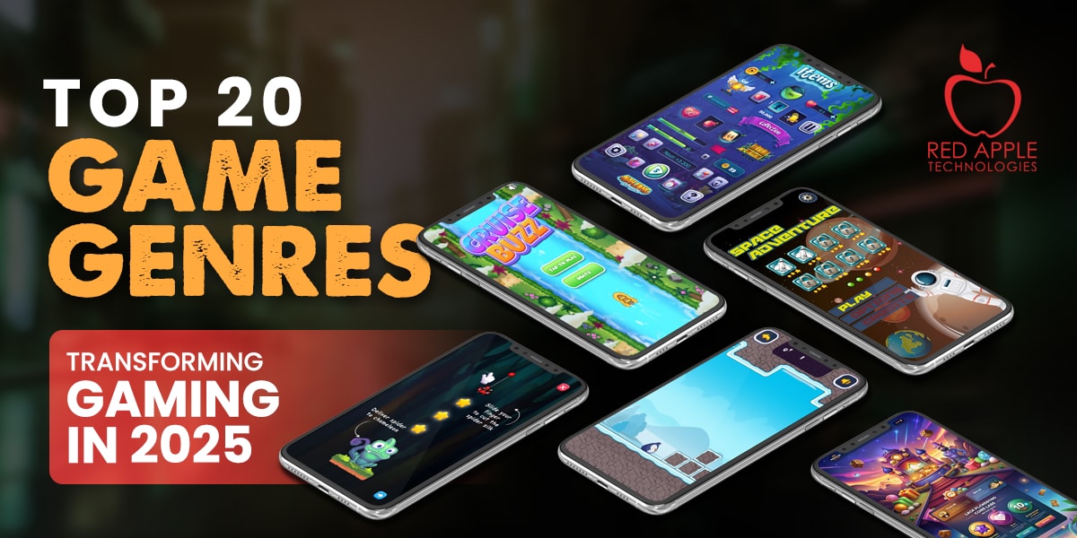 What are the Top 20 Most Popular Game Genres in 2025?