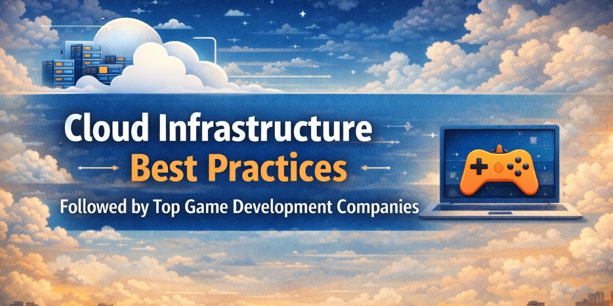 Cloud Infrastructure Best Practices Followed by Top Game Development Companies