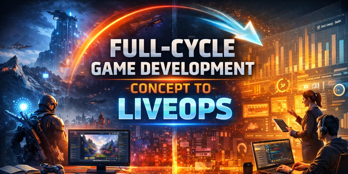 Full-Cycle Game Development Approach: Concept to LiveOps