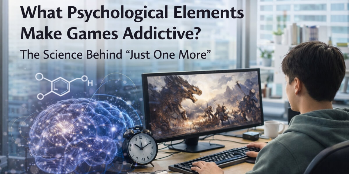 What Psychological Elements Make Games Addictive? The Science Behind “Just One More”