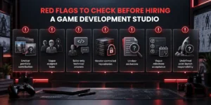 Red flags to check before hiring a game development studio