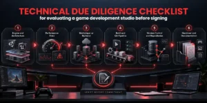 Technical due diligence checklist for evaluating a game development studio before signing