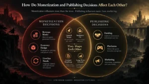 how do monetization and publishing decisions affect each other